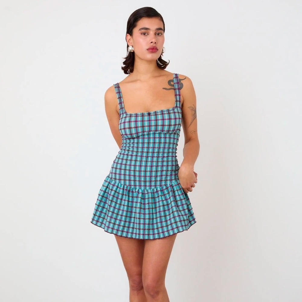Peachy Den Cindy Frill Dress